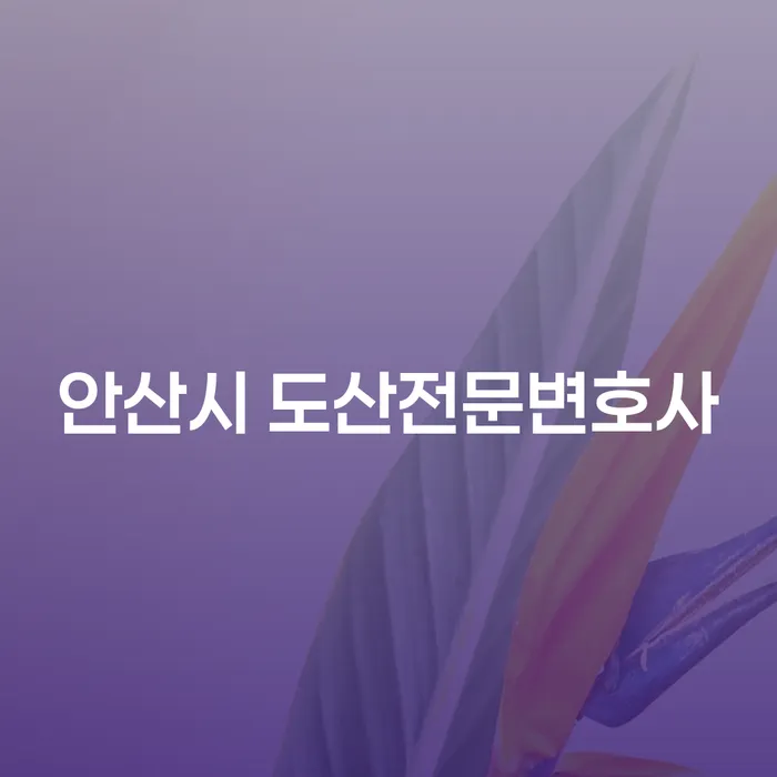 안산시 도산전문변호사와 함께 불법사채 문제 해결하기